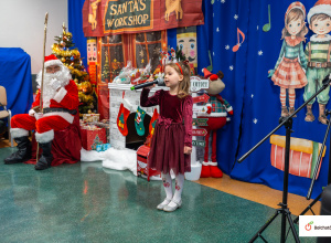 Mikołajkowe Śpiewanie w ZSP nr 9 w Bełchatowie